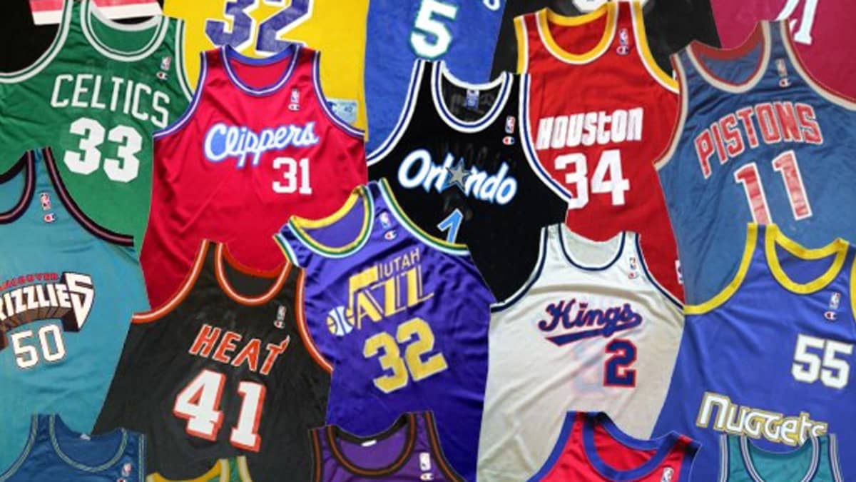 The Coolest NBA Jerseys of the 80's To Now - Back Sports Page