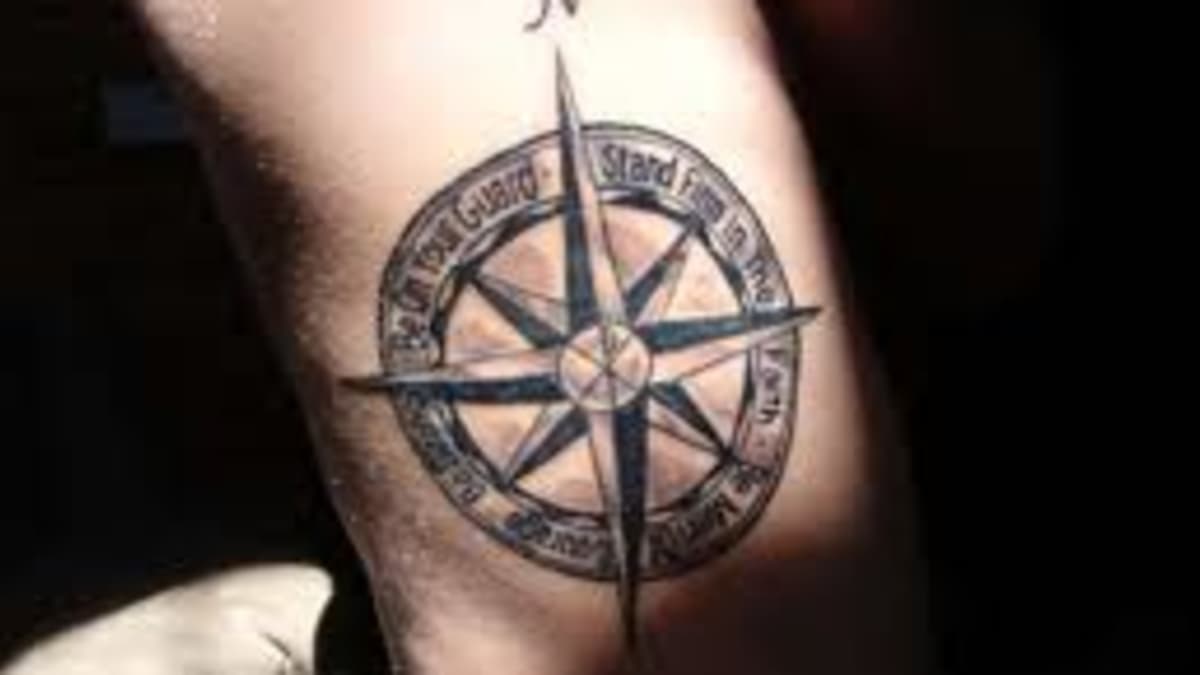 Compass Tattoos Star Compass Rose Compass Prismatic Compass Ideas And  Meanings  HubPages