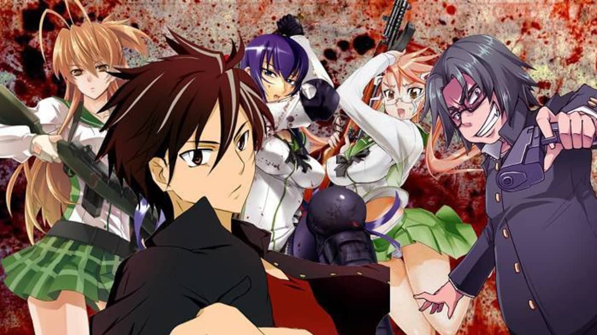 Highschool of the Dead First Impressions  Jamaican in Japan