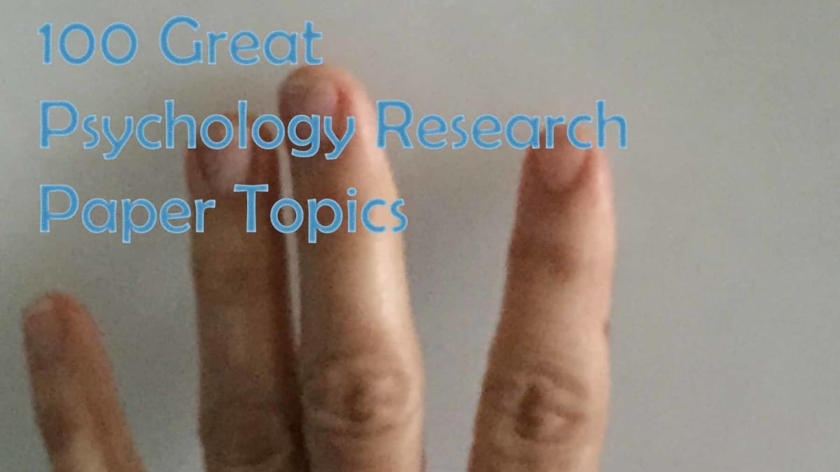psychology research article topics