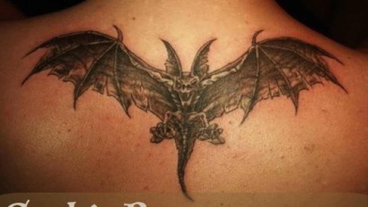 Gothic Bat Tattoos: Ideas, Examples, and Photos - TatRing
