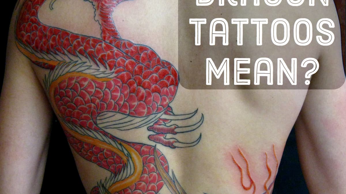 Lexica  dragon tattoos on the body