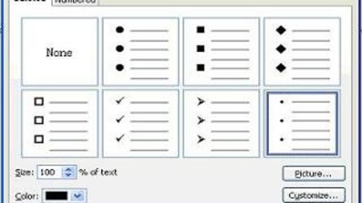 how to get bullets to be in two columns in powerpoint