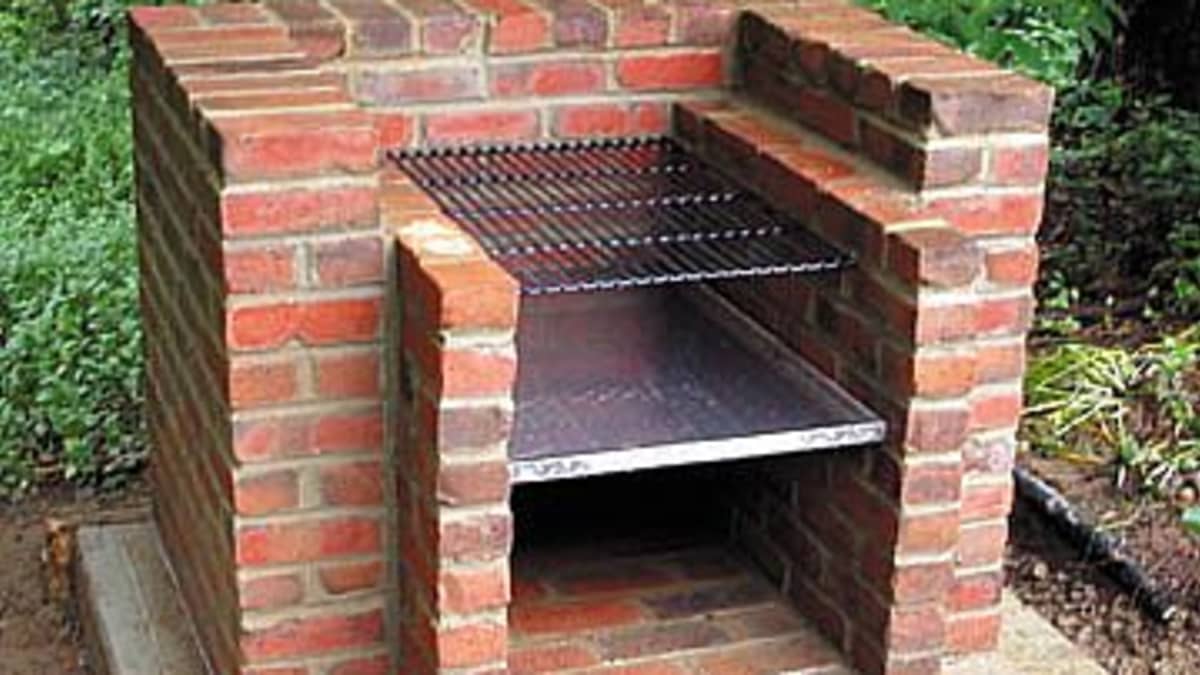 How To Build An Outdoor Brick Bbq Grill (Diy) - Dengarden