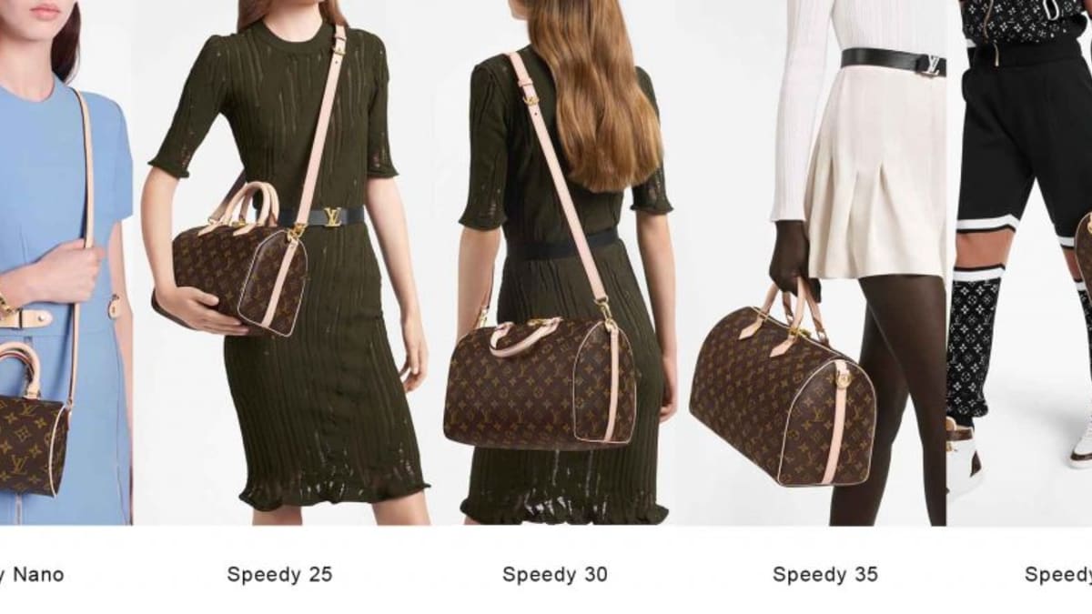 Classical Women Designer Replica Speedy Bag Handle Shoulder Bag
