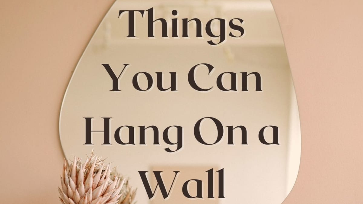 Name something you can hang