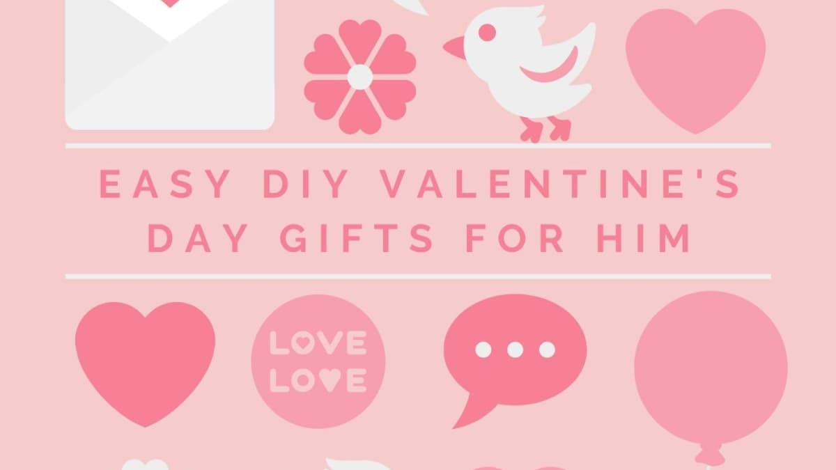 60 Easy Diy Valentine S Day Gifts For Him Holidappy
