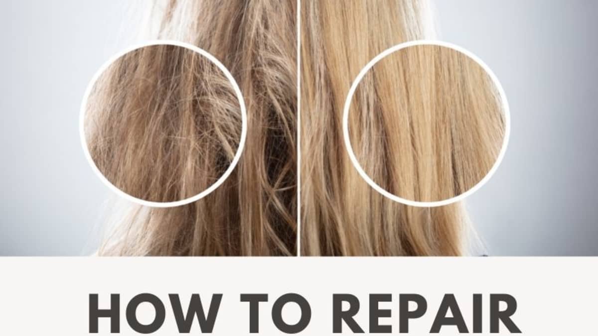 How to Repair Damaged Hair Properly - Bellatory