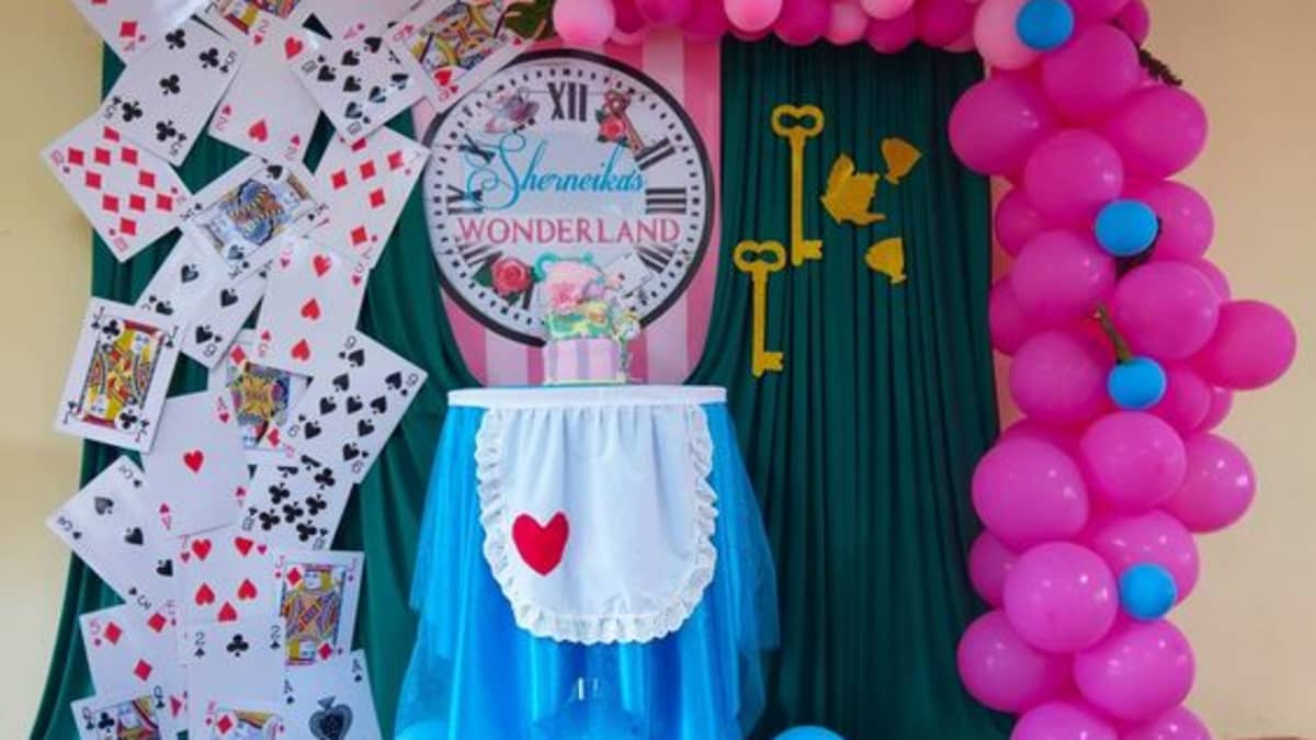 Alice In Wonderland Birthday Party