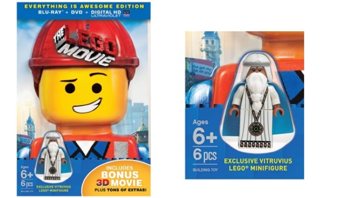 Vitruvius Minifigure Review: "The LEGO Movie" Everything Is - HobbyLark