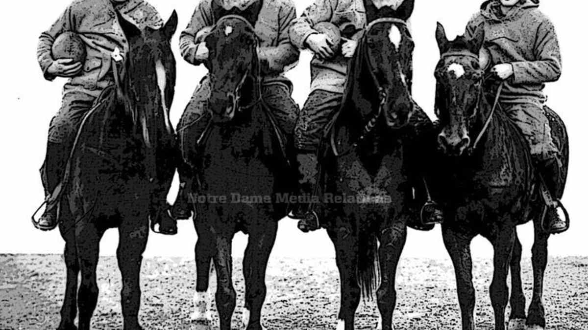 The Four Horsemen of Notre Dame Football - HubPages display picture 1