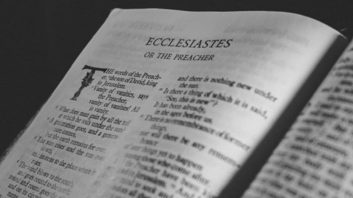 The Ecclesiastes principle: Learning lessons of the past