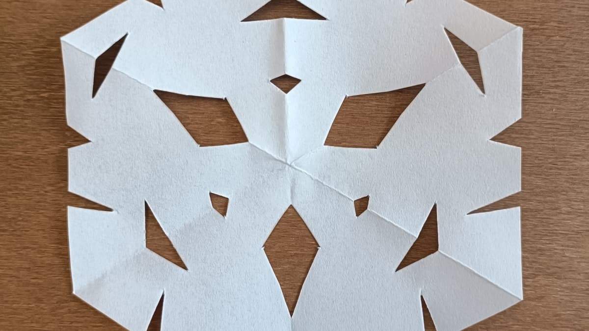 DIY Watercolor Paper Snowflakes