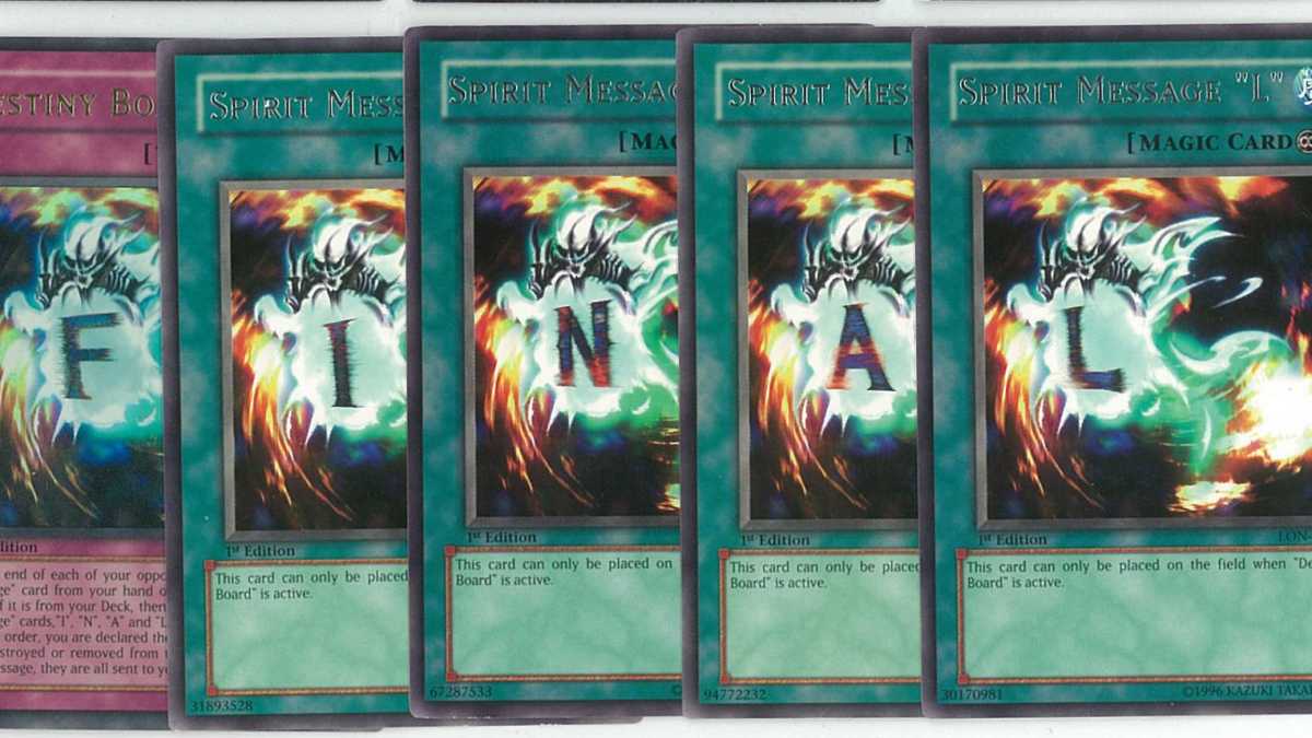 yugioh spirit board deck Yugioh The Chronicles Deck: Spirit Charmers (All-Foil Edition) main image 0