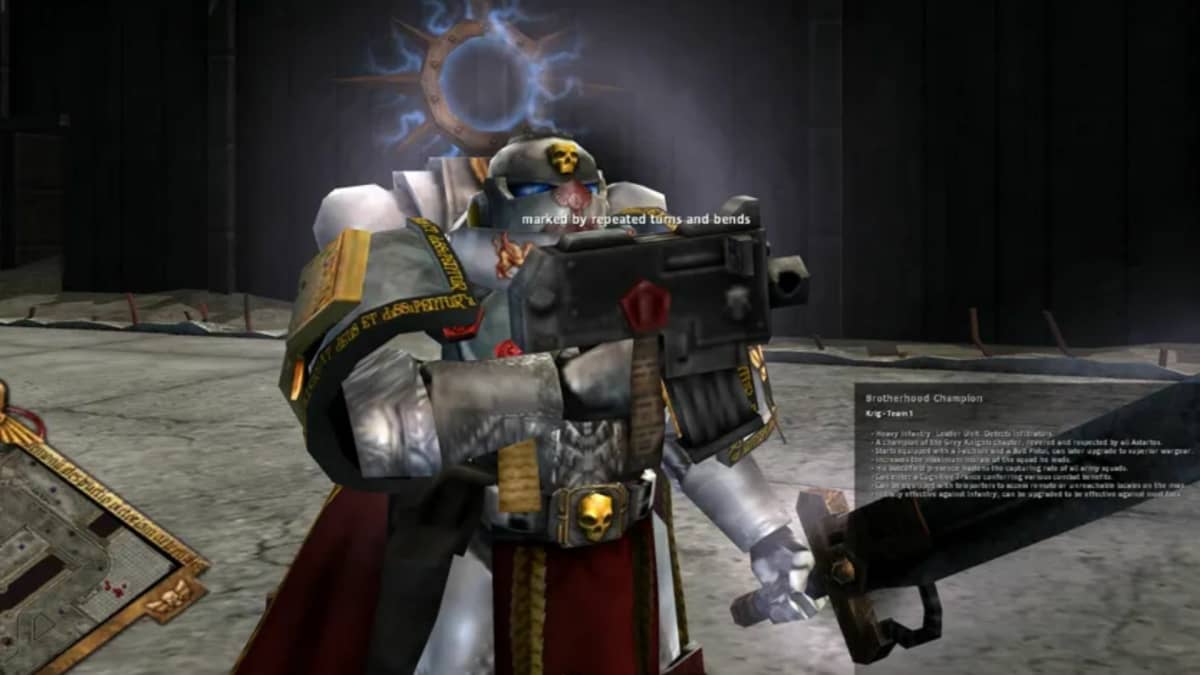 How to Start Playing Grey Knights in “Dawn of War – Soulstorm 