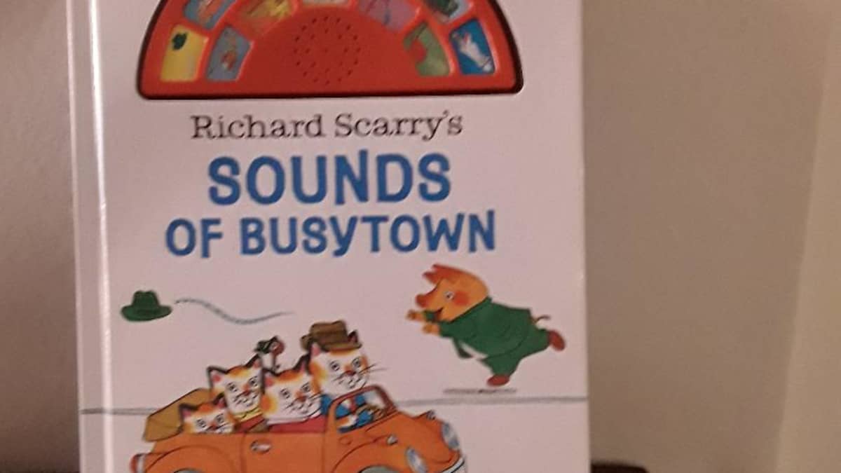 Richard Scarry's Sounds of Busytown (Sound Book) (Board book)