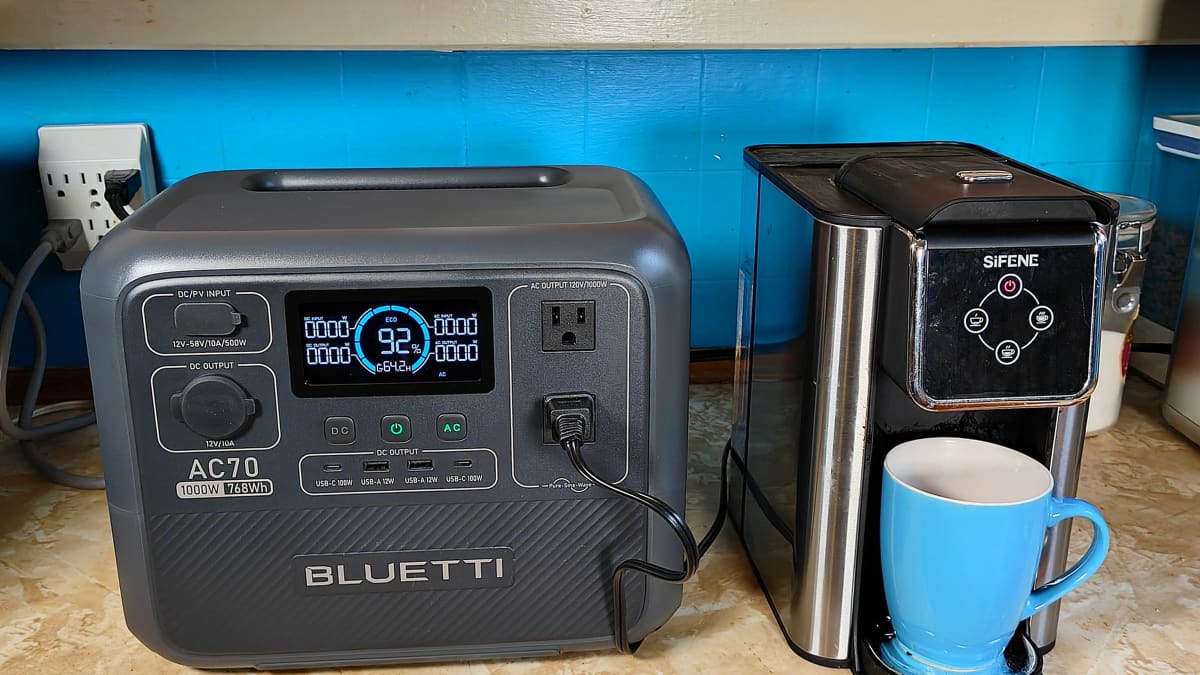 Save Big on the BLUETTI AC70: New Product Promotion at $499.00