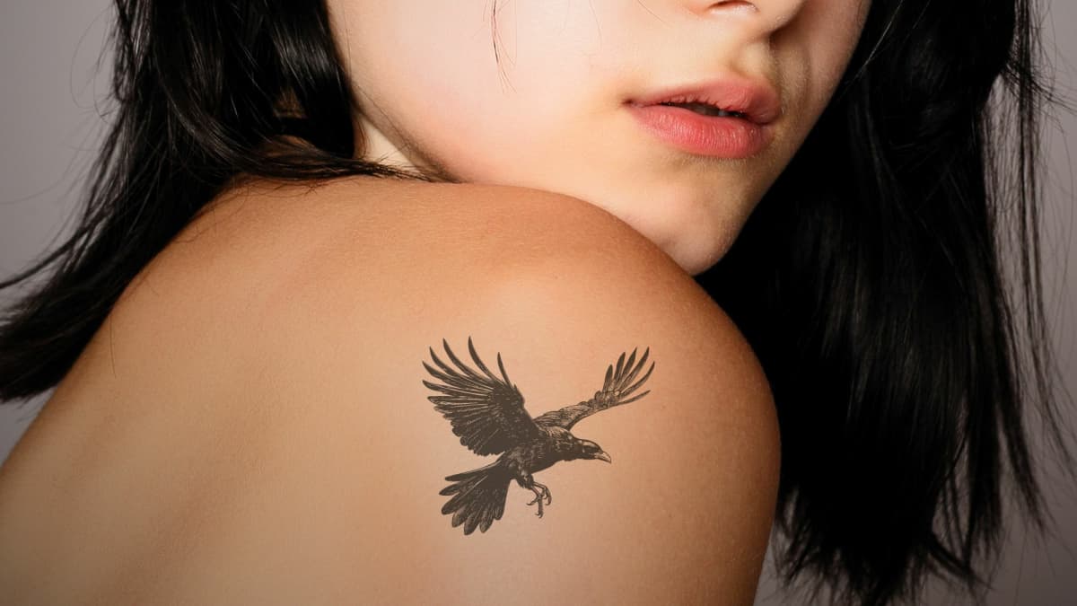 Small Eagle Temporary Tattoo – neartattoos