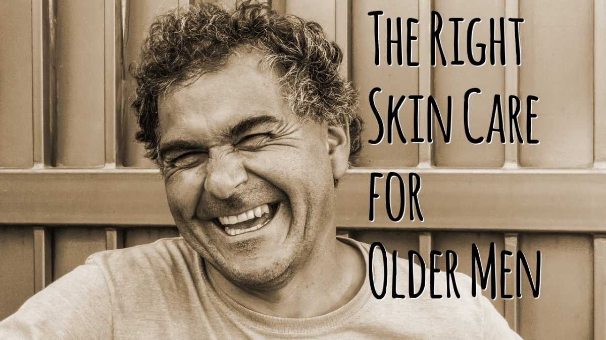 skin care for men over 50