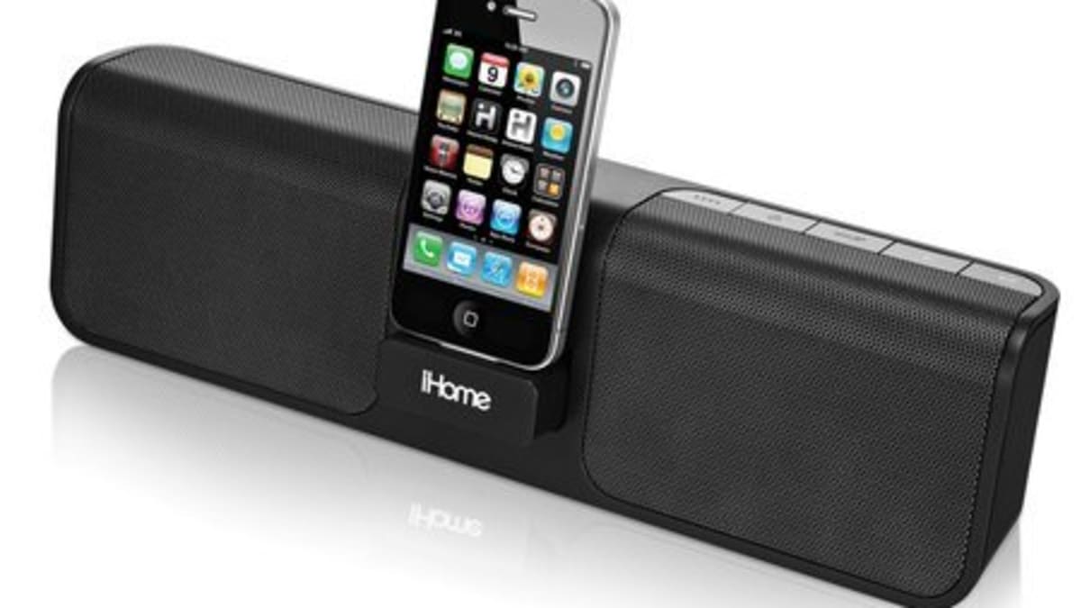 connecting ihome speaker to iphone