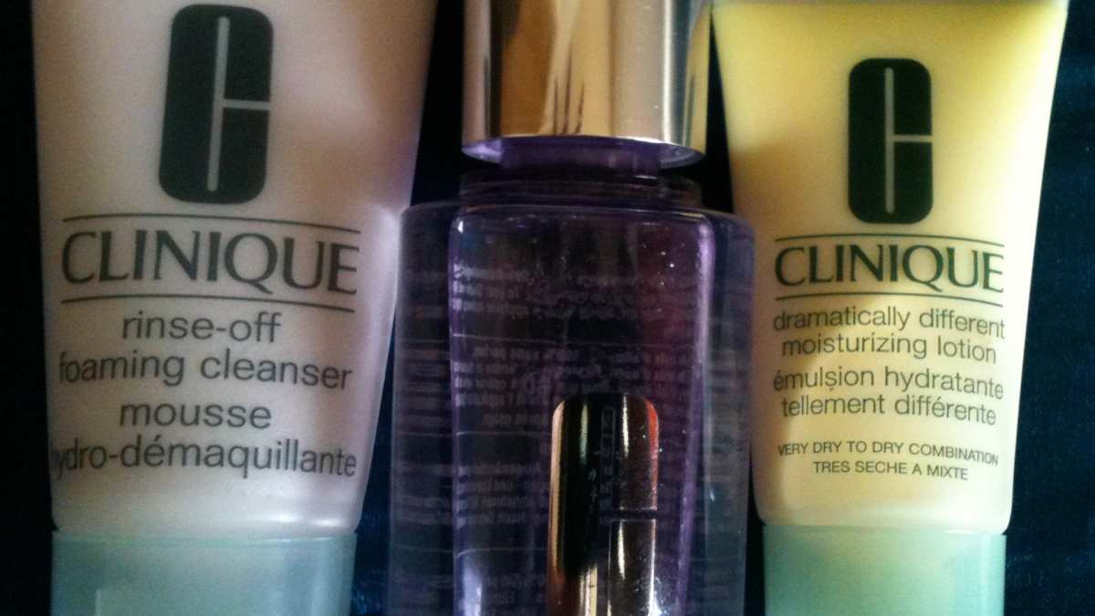 clinique 3 step routine