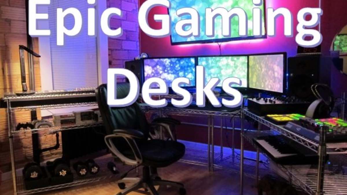 gamer corner desk