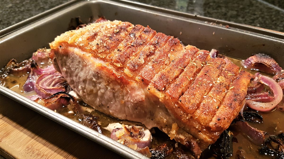 Asian-Brined Pork Loin : Smoked pork loin with summer ...