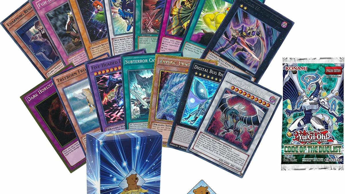 Yu-Gi-Oh 100 Mixed Cards Lot With Rates//Holo