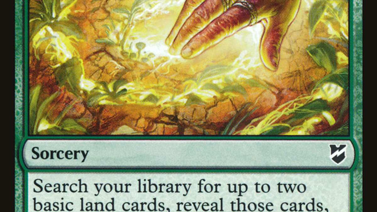 mtg ramp cards Mana Omnath, Locus of Mana Commander