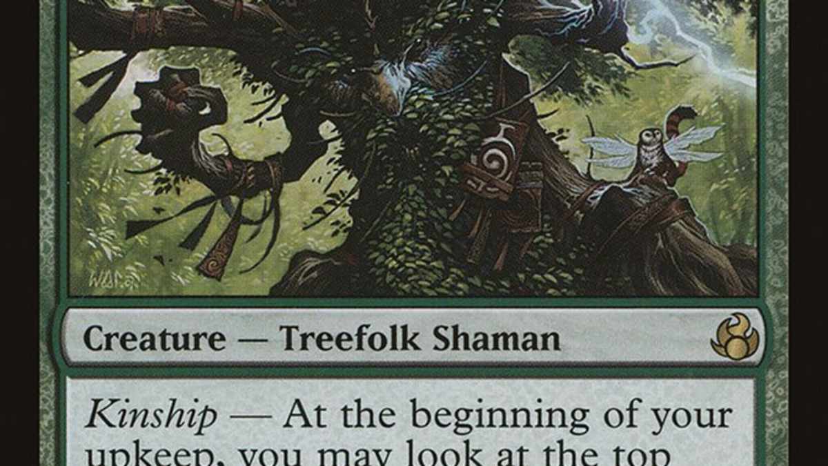 treefolk cards mtg Magic the Gathering MTG Treefolk Mystic (114) Urza's Legacy LP