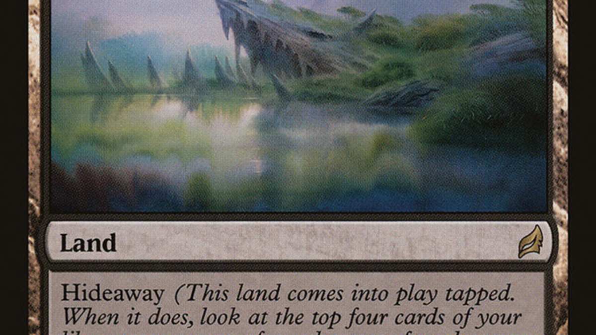 hideaway cards mtg Clive's is a new addition to the stable of unplayable rare lands Final Fantasy Top Five Hideaway Lands in