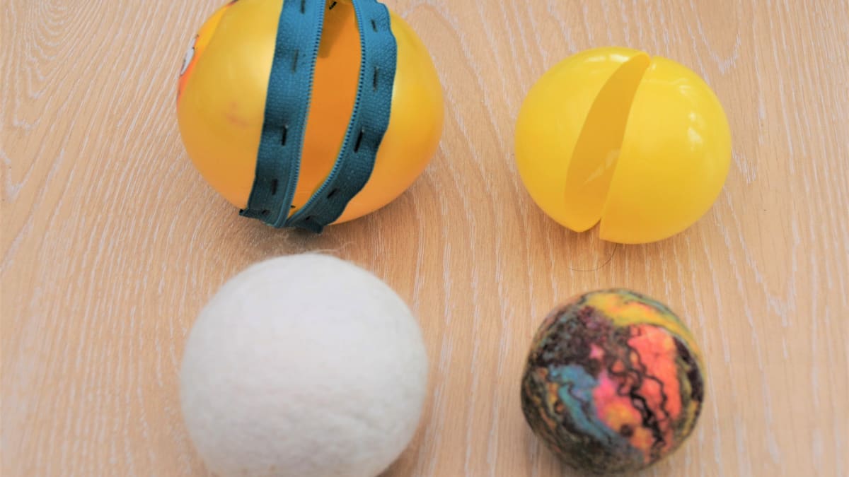 how to wet felt balls