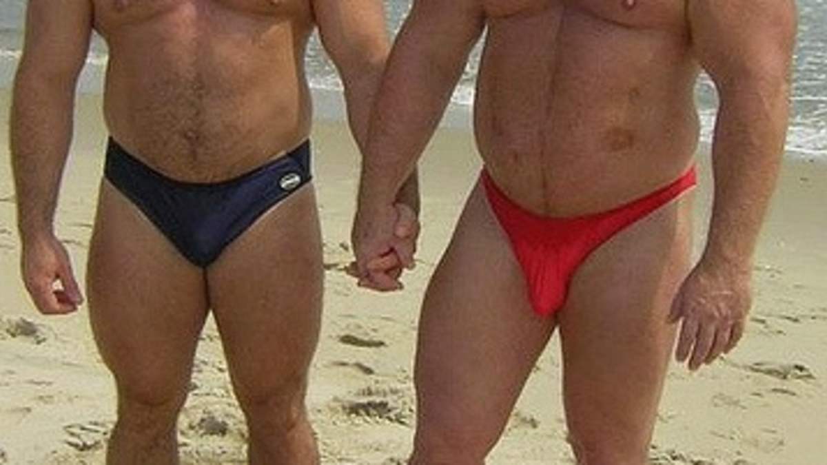 big men in speedos