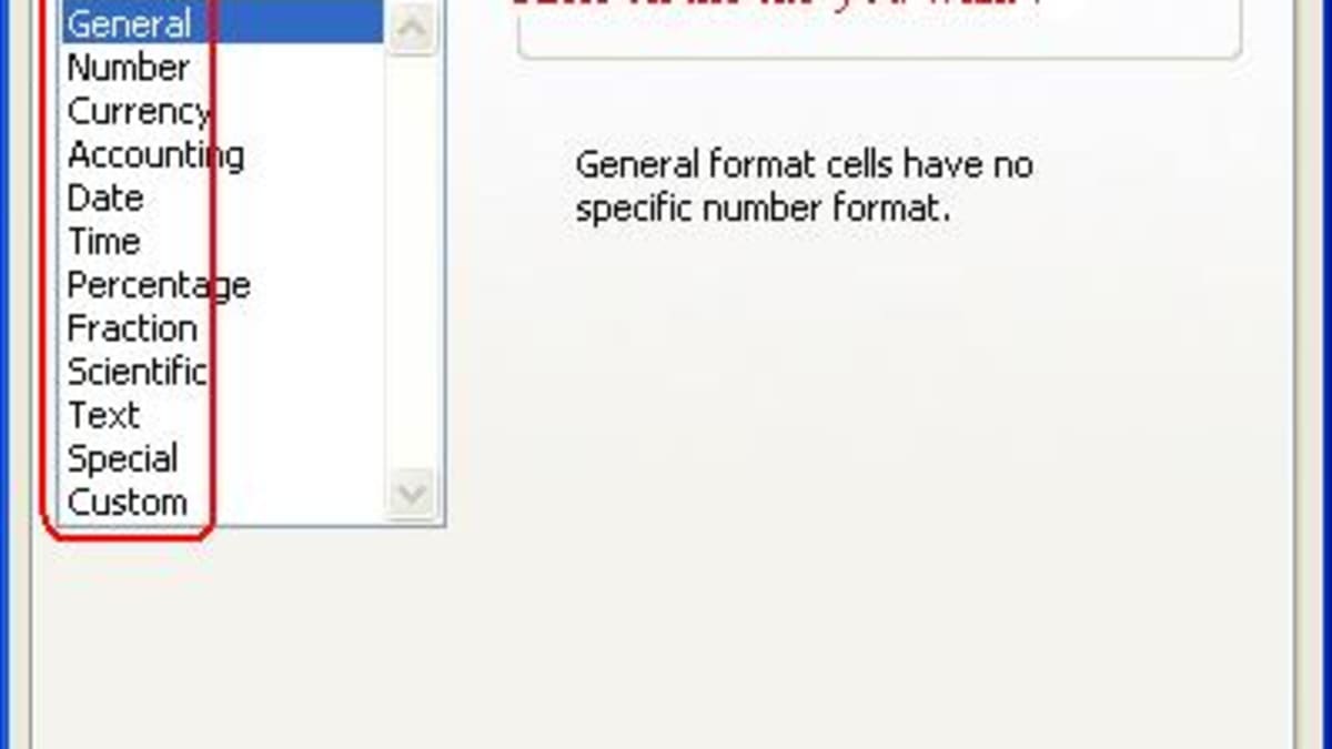 Using The Format Menu Of Microsoft Office Excel 03 Hubpages