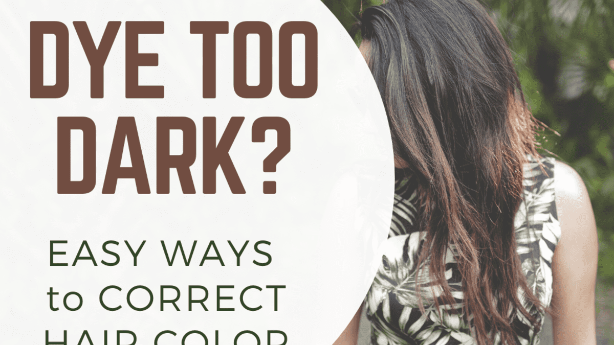 How To Lighten Dyed Black Hair In 10 Steps