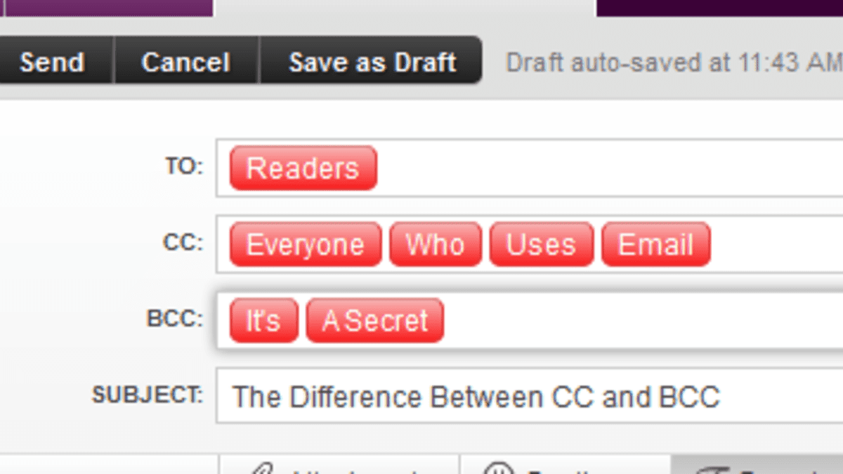 What Is Cc And Bcc In Email