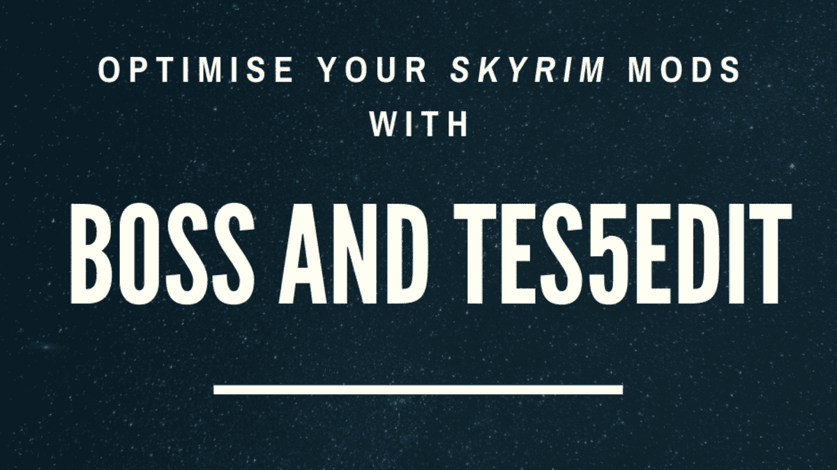 how to use tes5edit with nexus mod manager