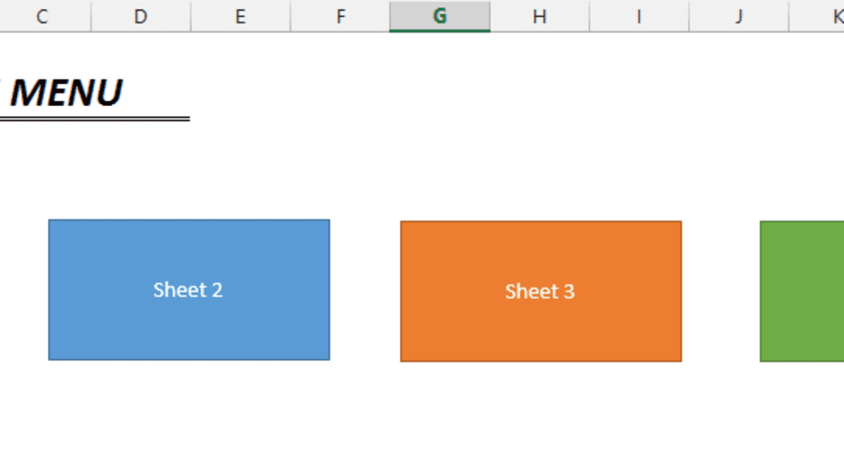 Excel Vba Creating A Main Menu Turbofuture