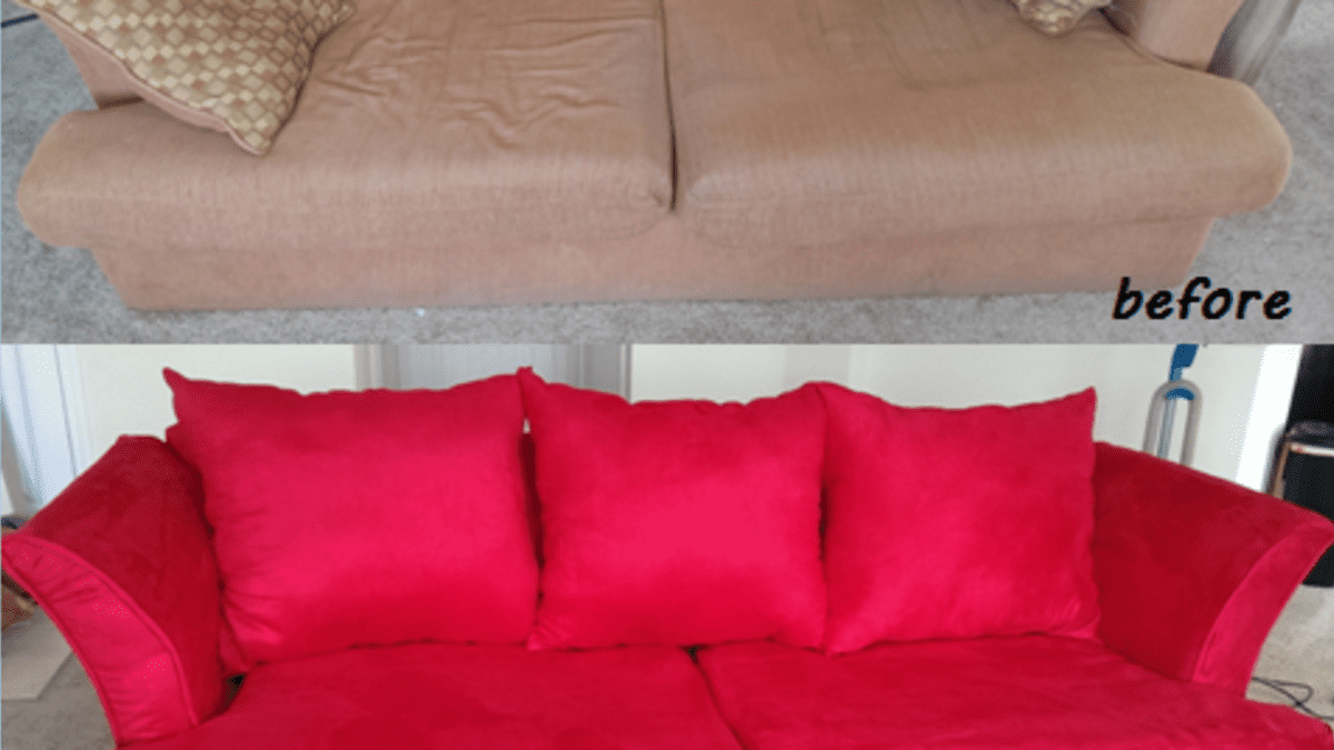 Reupholstering A Couch, Can You Recover A Sofa Bed