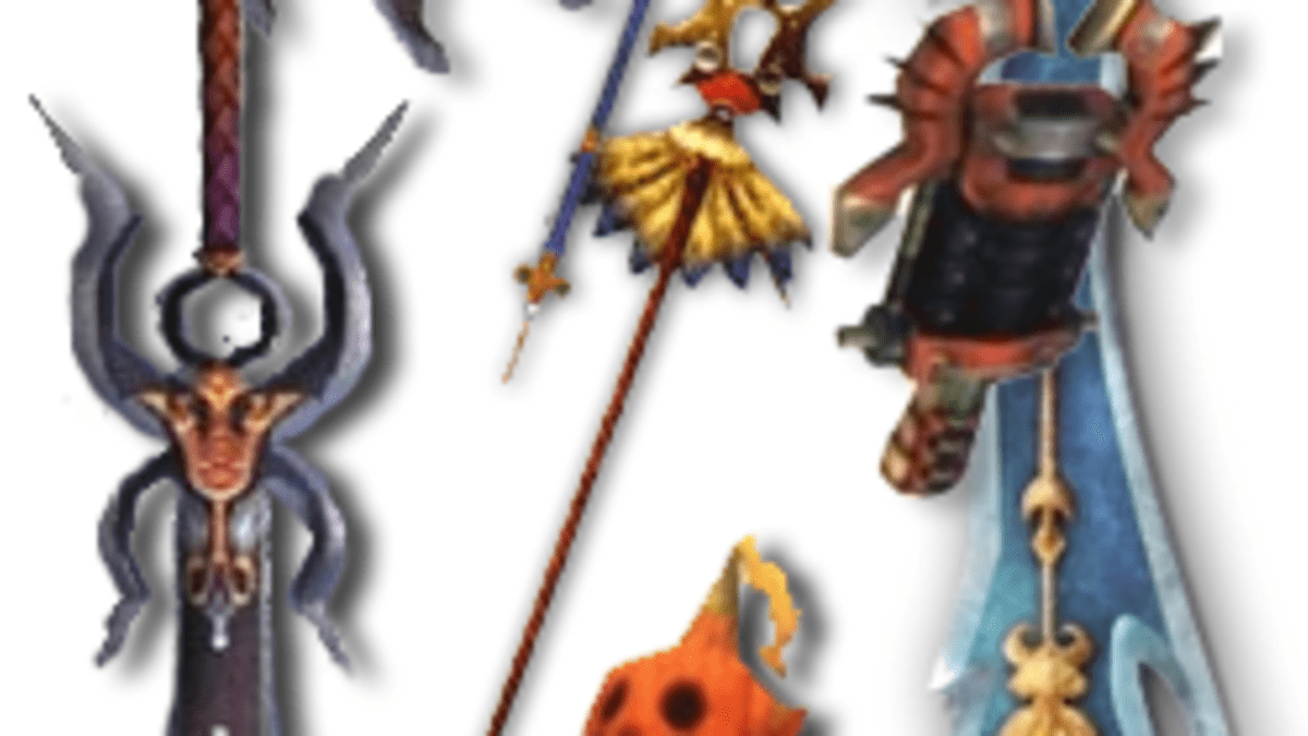 final fantasy 9 weapons