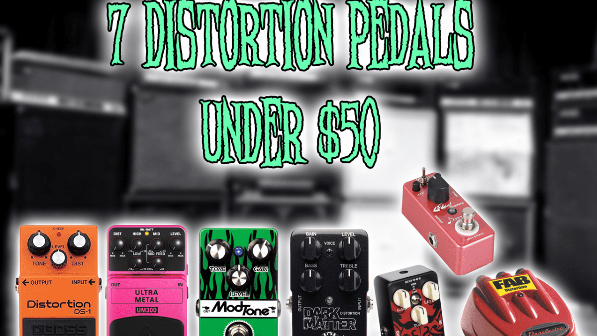 7 Distortion Guitar Pedals That Cost Less Than 50 Spinditty