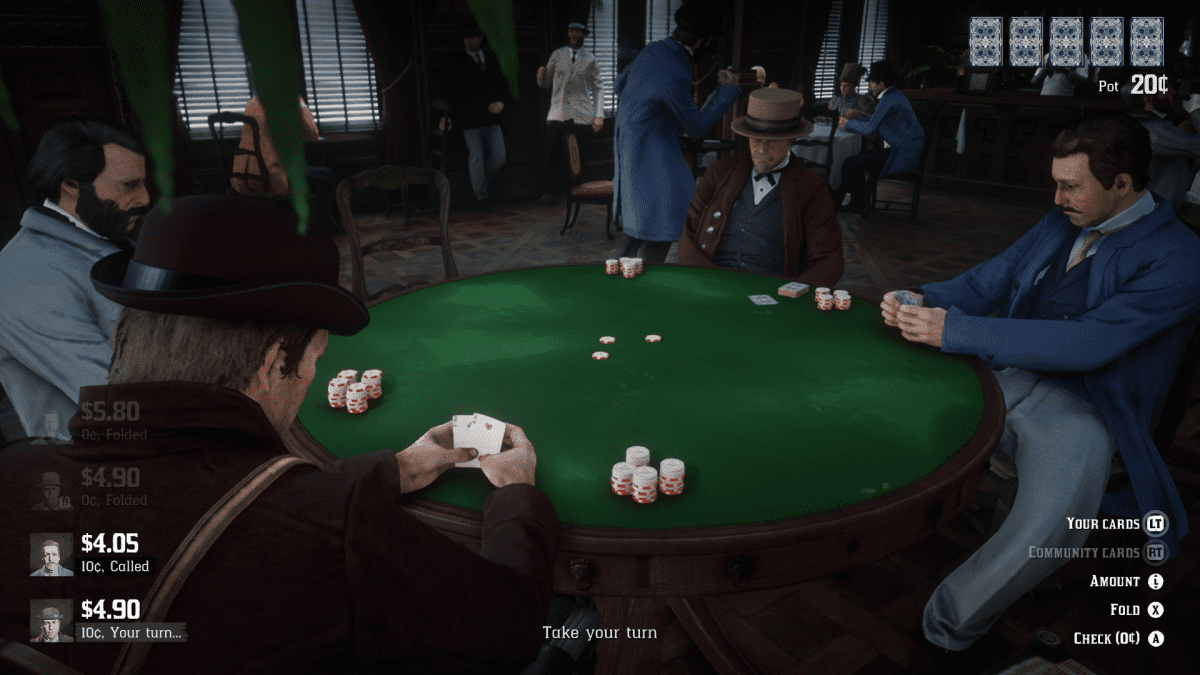 konto bruser definitive Red Dead Redemption 2" Gambler Challenges - LevelSkip