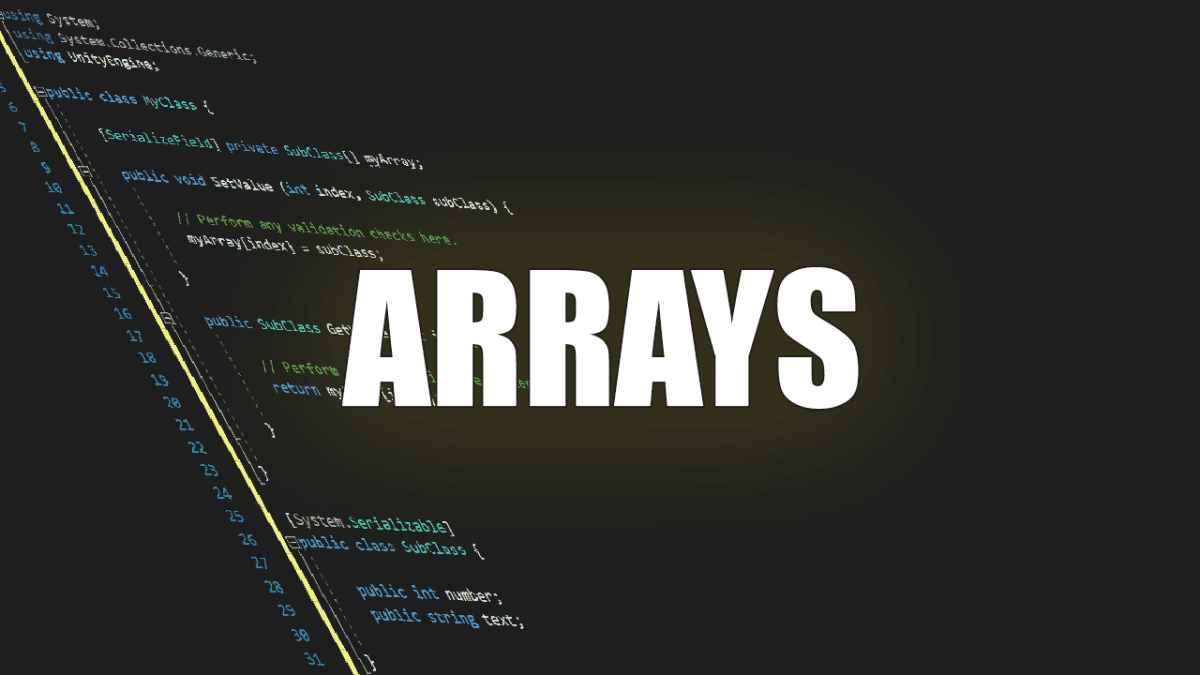 unity 3d array