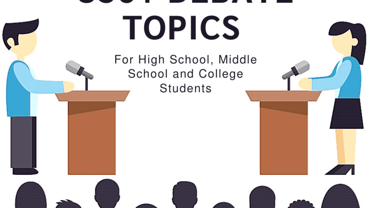 list of debate topics for students