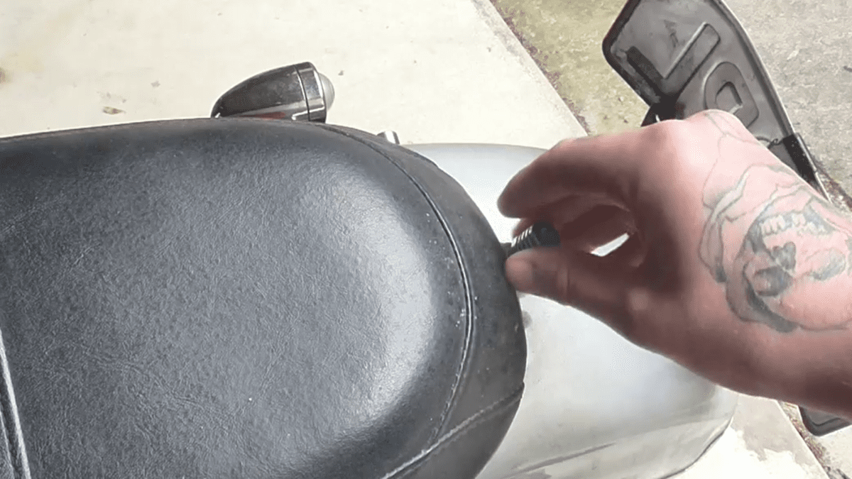 How to Reupholster a Motorcycle Seat 