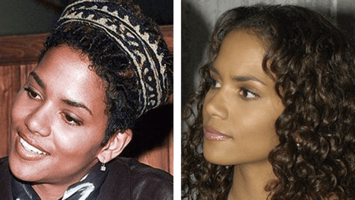 black celebrity nose job before and after