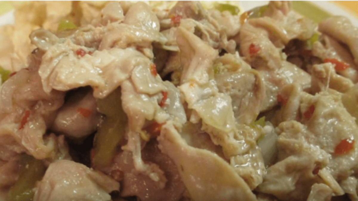 Down Home Chitterlings Recipe