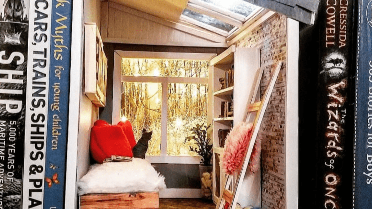 Create A Woodland Book Nook - IN-PERSON CLASS — The Chattery
