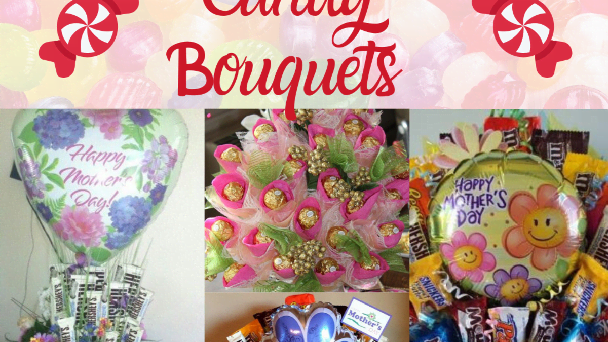 Flower Balloon Ferrero Rocher Gift Box Candy Bouquet 