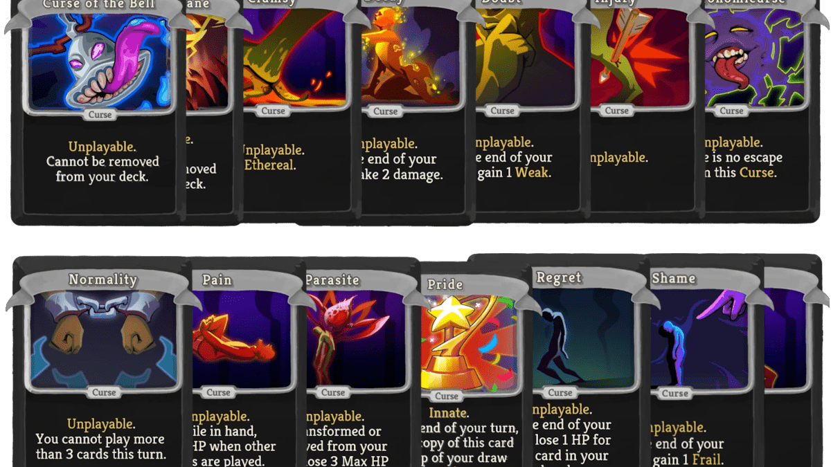 Slay the Spire" Curse Cards Guide - LevelSkip